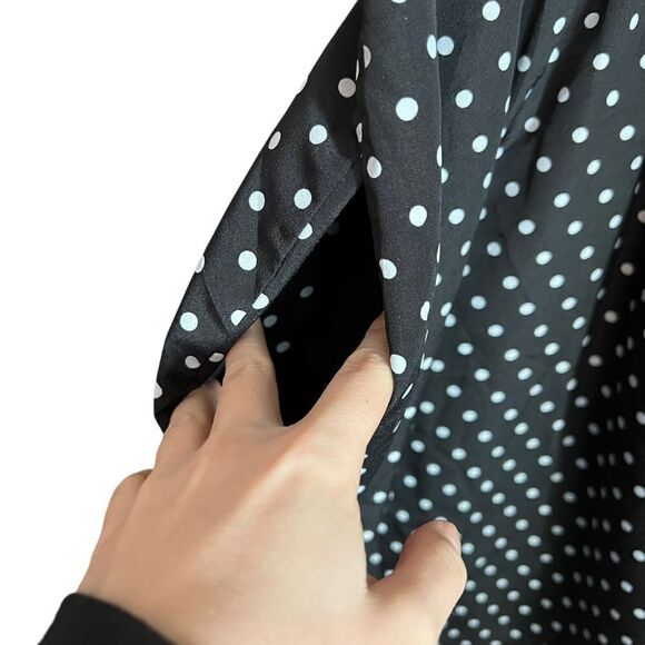J. Crew black & white polka dot dress - Picture 9 of 9